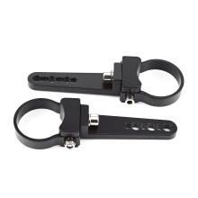 2" Aluminum Tube Bull/Roll Bar Mount Bracket Clamps Holder For Car Off Road Work LED Light