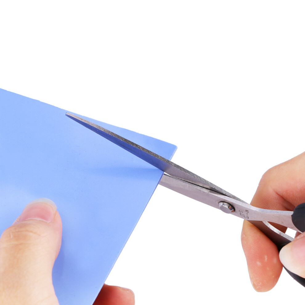 100X100x2mm Cpu Thermal Pad Heatsink Cooling Conductive Silicone Pads Blue 4671324400843