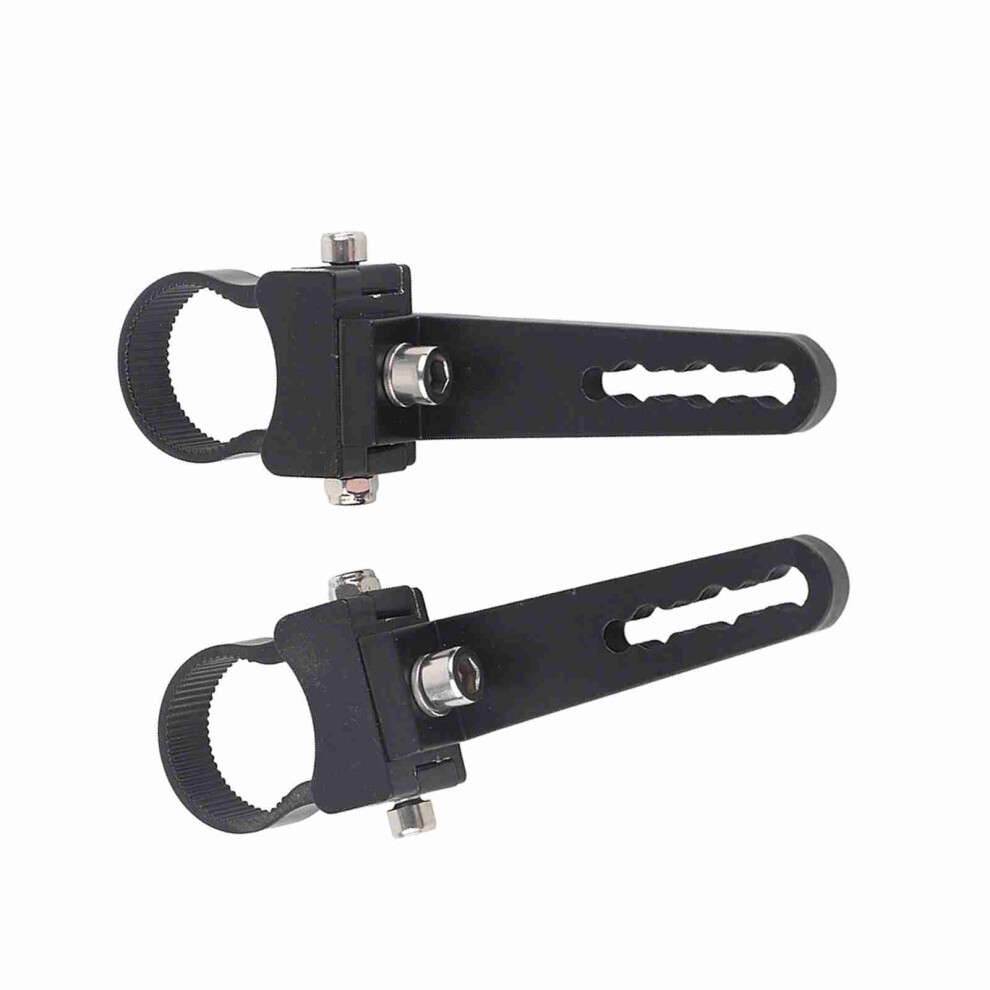 1.25" Aluminum Tube Bull/Roll Bar Mount Bracket Clamps Holder Led Car Truck Off Road Work Light 8421324401137