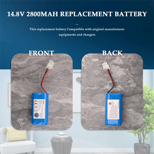 14.8V 2800Mah Battery For A4 A4S A6 V7 Robot Vacuum Cleaner 1