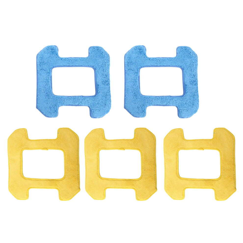 3Pc Wet Cleaning+2Pc Dry Rubbing Mop Pads For Hobot268 Cleaning Robot 4853347113539
