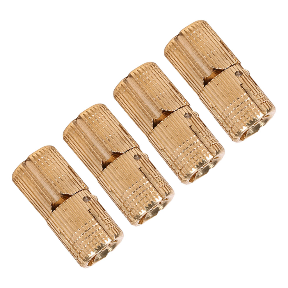 4Pcs/Pack Copper Cabinet Door Concealed Barrel Hinge For Worktops Diy Project 10Mm 8281324401342
