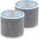 2PCS HEPA Filters for HP102 Clean Sense Replacement Filter 1