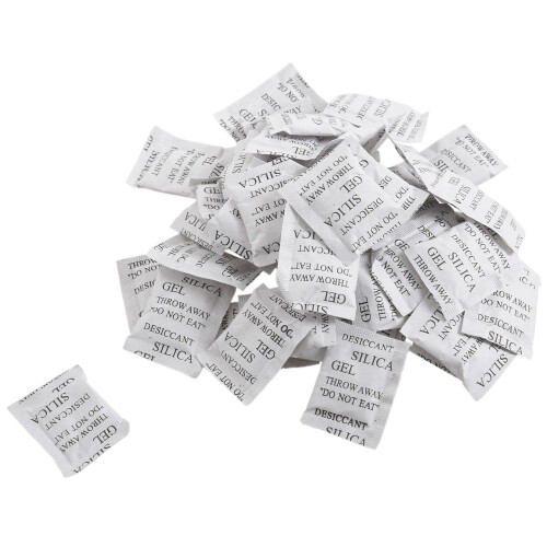50 Pieces Silica Desiccant Drying Humidity Absorber Bags 2