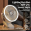 USB Rechargeable Fan Dormitory Clip-on Type Portable Mini Desk Fan B 6