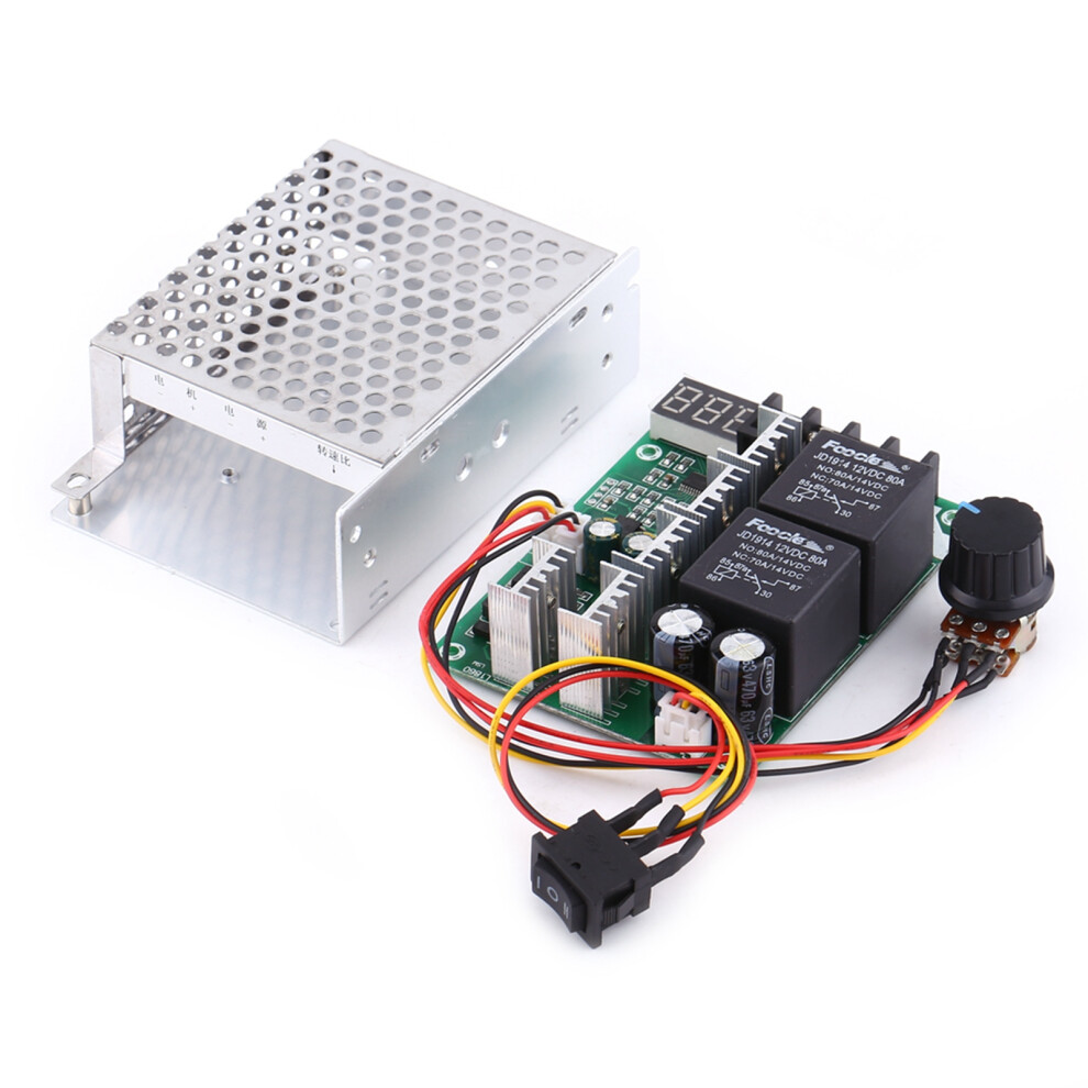 10V-55V 40A Dc Motor Speed Controller Governor Reversing Direction Switch With Digital Display 4901324403064