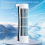 Bedroom Desk Mini Tower Fan Table Cooling Fan Black 7