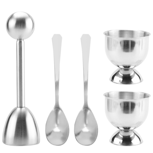 Egg Cracker Topper Set – Soft Hard Boiled Eggs Separator Tool 1