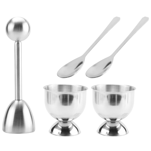 Egg Cracker Topper Set – Soft Hard Boiled Eggs Separator Tool 2