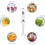 Immersion Blender 400-Watt Turbo Stick Hand Blender, Red EU Plug 3