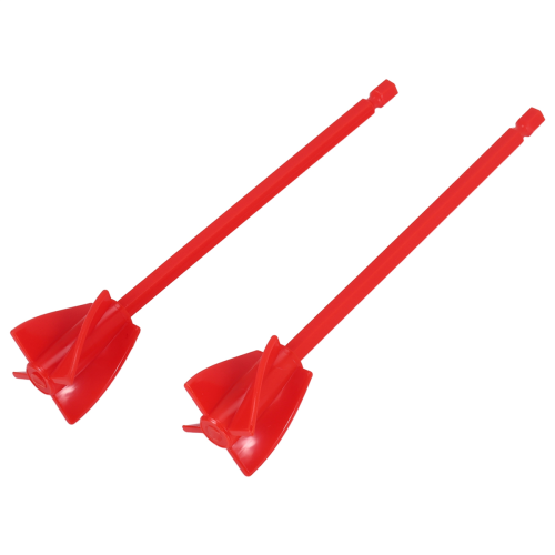 Resin Mixer Paddles, Epoxy Mixer Attachment for Drill, Reusable(2Pcs) 2
