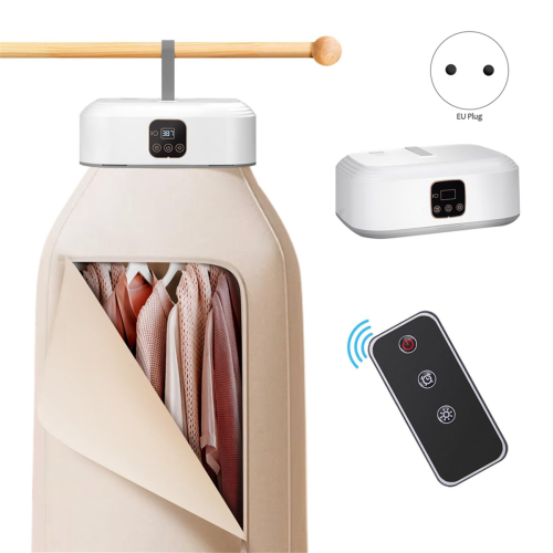 Clothes Dryer,Mini Laundry Dryers with Remote Control, EU Plug 1