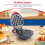 Mini Electric Waffles Maker Breakfast Waffle Machine EU Plug 4