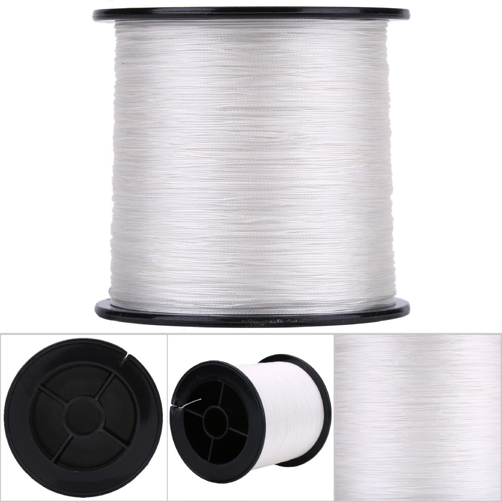 500m PE Braided 4 Strands Super Strong Fishing Lines Multi filament Fish Rope Cord White (0.6)-image-OPC-PHWMXJB-NEW