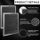 2er Set Ersatzfilter für B.Roan 97007696, 41F Dunstabzugshaubenfilter 4