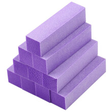 Bloco de polimento e lixamento 10x, pontas para pedicure e nail art