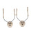 2pcs Suspension Headset Support Helmet Rail Adapter (Tan) 1