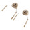 2pcs Suspension Headset Support Helmet Rail Adapter (Tan) 12