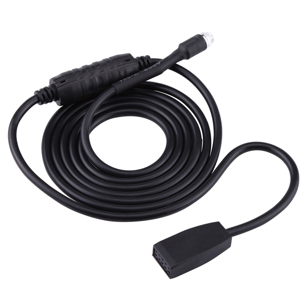 3.5Mm Car Audio Auxiliary In Input Interface Adapter Mp3 Music Cable For E46 1998Â2006 Red 9411324405319