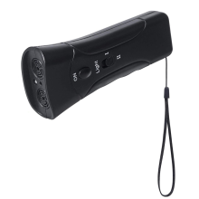 Handheld dog repeller with LED light Battery powered