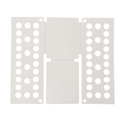 Plastic Clothes Folding Board Home Storage Tool White