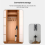 Display Stand Clothes Hanger Foldable Tripod Steamer Rack Gray 4