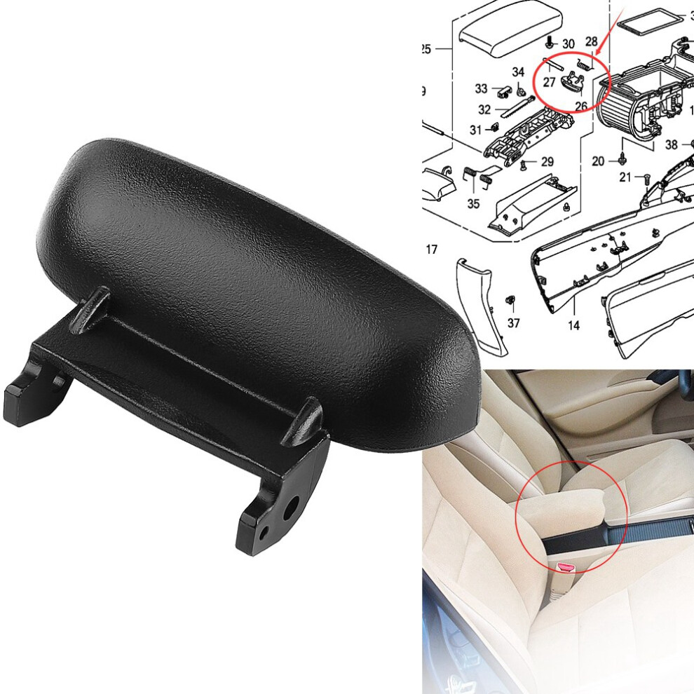 New Armrest Cover Lock Center Console Latch Fits For Honda Civic 2006-2011 83451 Sna-A01za 3461324406140