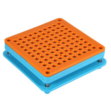 100 Holes Capsule Powder Filler Plate Filling Manual Machine Tool(0#)