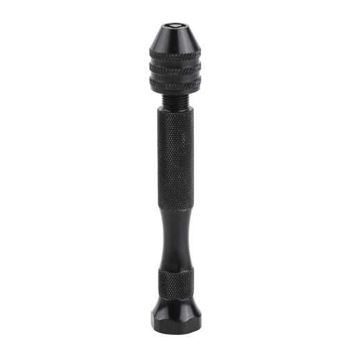 0.3-3.6mm Grasp Range Chuck Hand Twist Drill with 25 HSS Drill Bits Wood Drilling Tool
