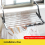 Folding Towel Radiator with 5 Rails - Clothes and Towel Drying Rack 3
