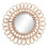 40Cm Nordic Wicker Wall-Mounted Mirror Rattan Round Home Wall Hanging 1