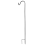 Rostfarbener Gartenpfahl mit Metallständer – Shepherd-Hook-Design, 80,5  10  1 cm 4