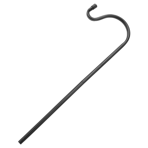 Rostfarbener Gartenpfahl mit Metallständer – Shepherd-Hook-Design, 80,5  10  1 cm