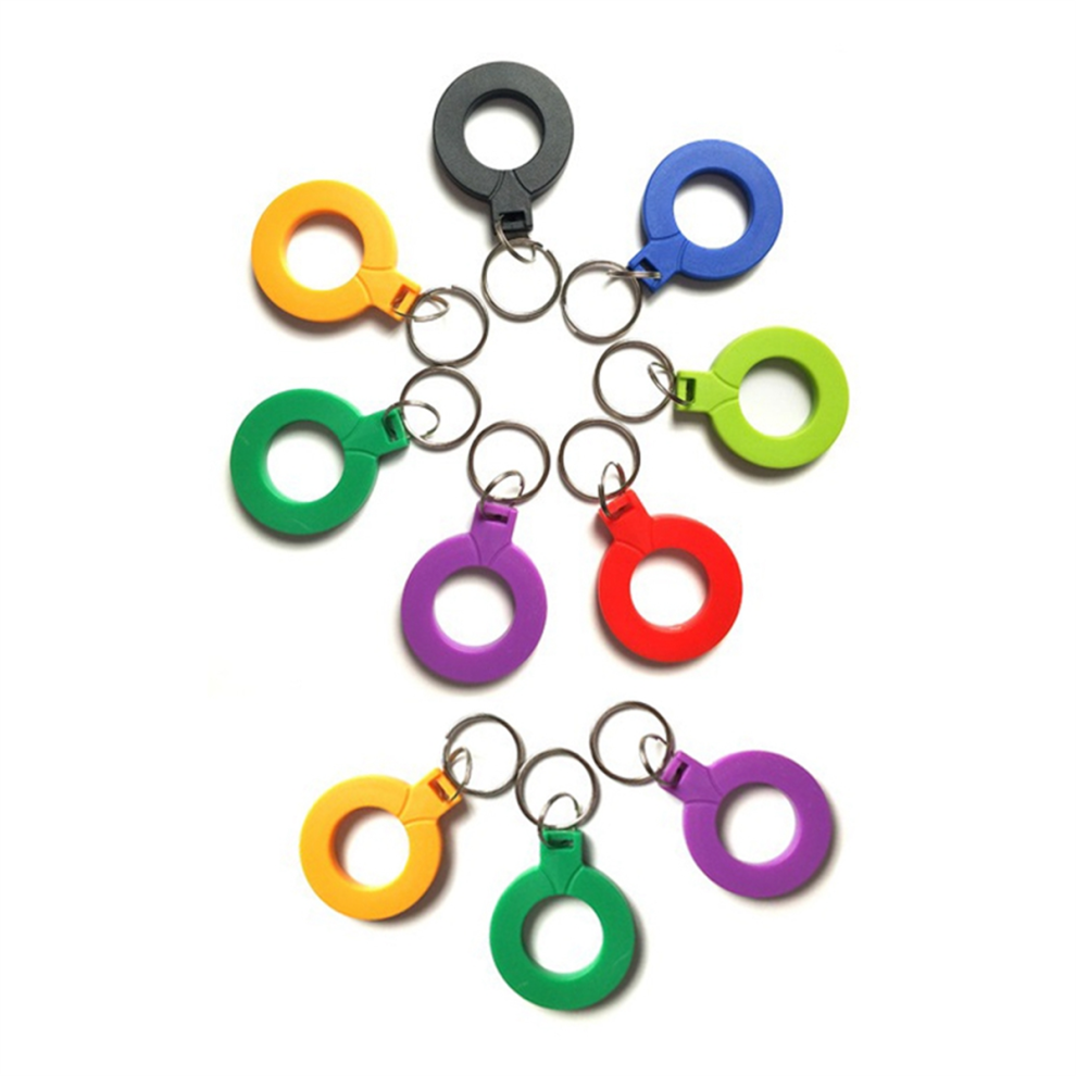 10Pcs 13.56Mhz Cuid Keyfobs Cuid Changeable Mf S50 1K Ic Keys 4853347156369