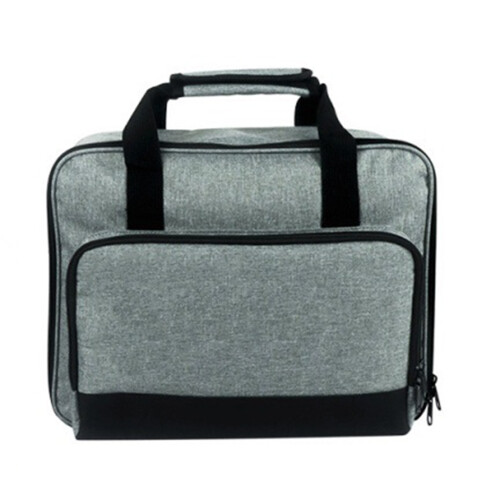 Projector Case Projector Bag with Accessories Storage Pockets Gray