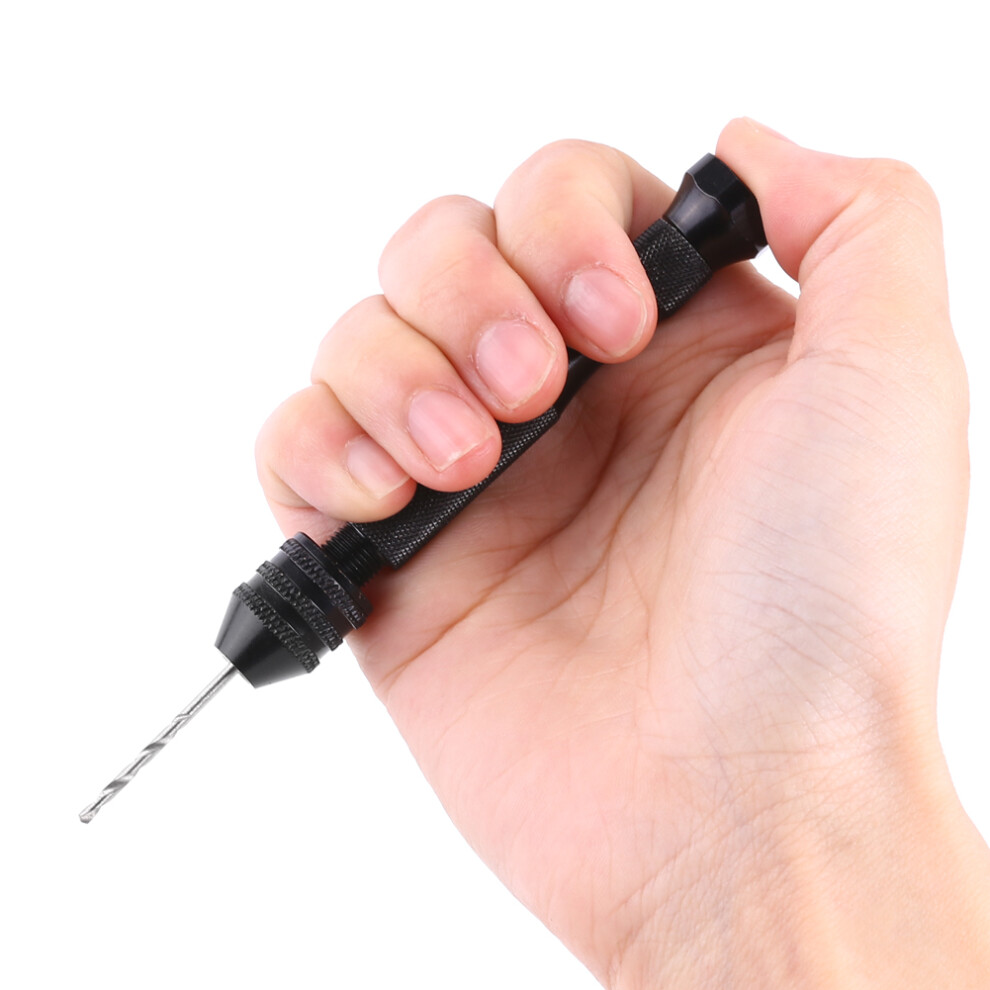 Mini Hand Twist Hole Drill Drilling Tool For Wood Olive Walnut Plastic Wide Grasp Range Chuck 8791324406587