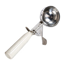 Praaktischer Edelstahl-Eisportionierer mit Kunststoffgriff (6,8 cm)