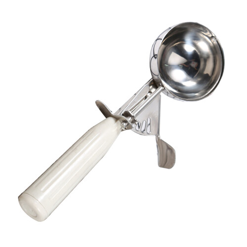 Praaktischer Edelstahl-Eisportionierer mit Kunststoffgriff (6,8 cm)