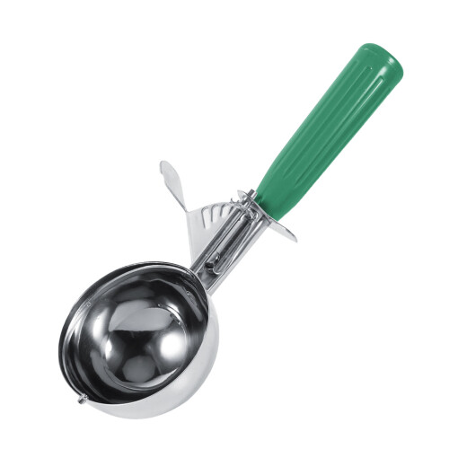 Edelstahl-Eis- und Obstkugelheber mit rutschfestem Griff (6,5 cm) 1