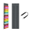 Vinyl Roll Holder with 48 Compartments, Organizers Gray 1
