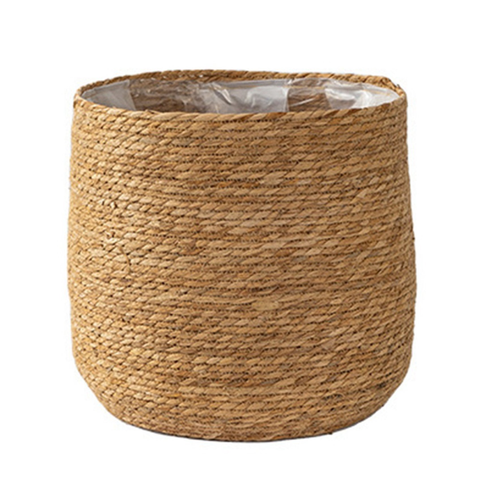 Seagrass Flower Pot - Woven Plant Pot - Decorative Plant Basket S