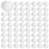 Caixas de moedas transparentes 100 unidades 1 oz 40 mm cápsulas estojos comemorativos 1