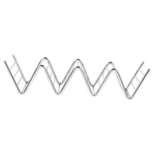 1Pc Practical Taco Holder 4 Wave Shape Stainless Steel Food Rack Hard Shells Kitchen Tools