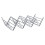 1Pc Practical Taco Holder 4 Wave Shape Stainless Steel Food Rack Hard Shells Kitchen Tools 2