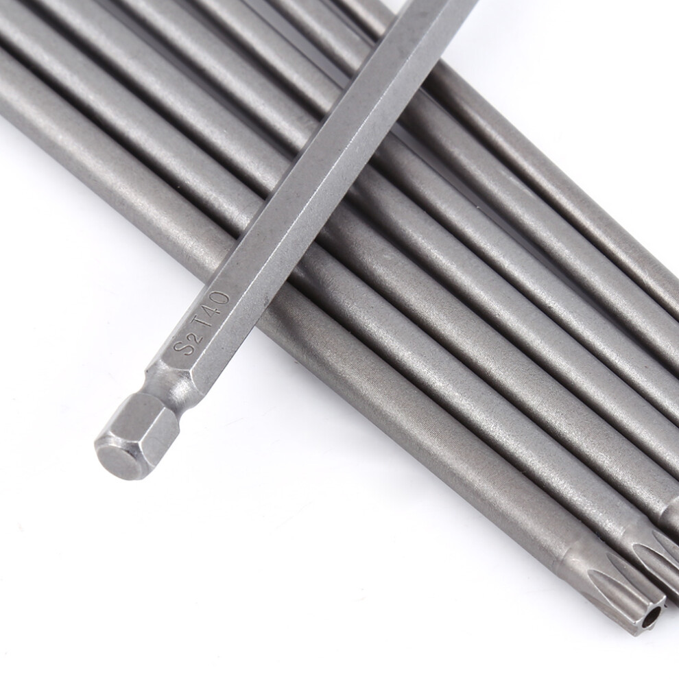 150Mm 8Pcs S2 Steel Star Head Screwdriver Set Bits Hand Tools Magnetic Screw Driver Set 5041324408191