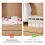 Bed Sheet Storage Box Clothing Sheet Organizer Wardrobe Gray 3