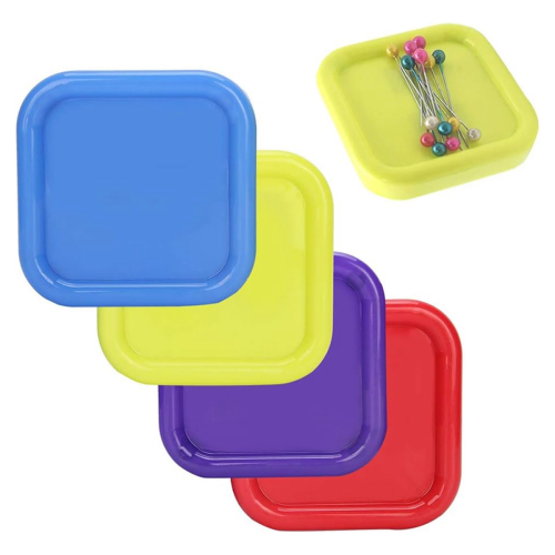 Magnetic Sewing Pincushion Set of 4, Pin Insert for DIY Projects 1