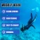 Dive Weights for Scuba Diving Weight Belt Coated Lead 1000g Blue 5