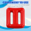 Dive Weights for Scuba Diving Weight Belt Coated Lead 1500g Red 5