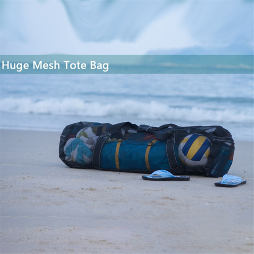Mesh Scuba Dive Gear Bag, Foldable Mesh Duffle Beach Tote Bag 1